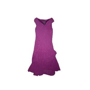 y2k purple sequin dress